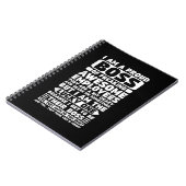 私は社員誇りを持ったShのフレッ素晴らしクボス ノートブック (左側)