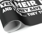 私は社員誇りを持ったShのフレッ素晴らしクボス ラッピングペーパー (ロールコーナー)