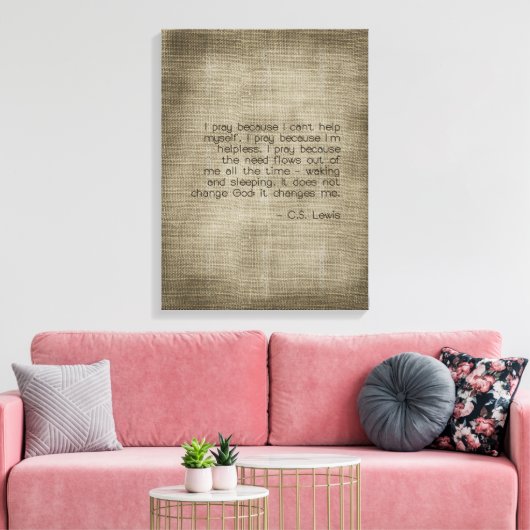 「私は祈だから…」 キャンバス (インサイチュ (リビング))