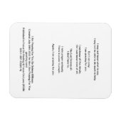 「私は祈君の為だ」詩 マグネット (横)