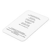 「私は祈君の為だ」詩 マグネット (左側)