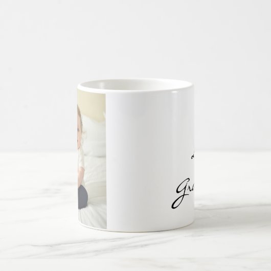 私は祖母のカスタマイズ可能な写真のマグを愛します コーヒーマグカップ (中央)