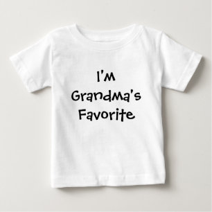 私は祖母の好みです ベビーTシャツ