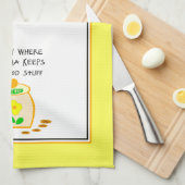 私は祖母の良い保物を知っている キッチンタオル (四つ折り)