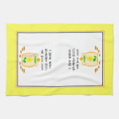 私は祖母の良い保物を知っている キッチンタオル (横)