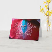 私は祖母愛します! カード(赤い蘭) カード (黄色い花)