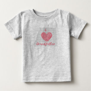 私は祖父が大好きだ ベビーTシャツ