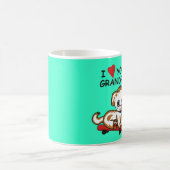 私は祖父のマグを愛します コーヒーマグカップ (中央)