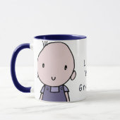 私は祖父のマグ愛します マグカップ (左)