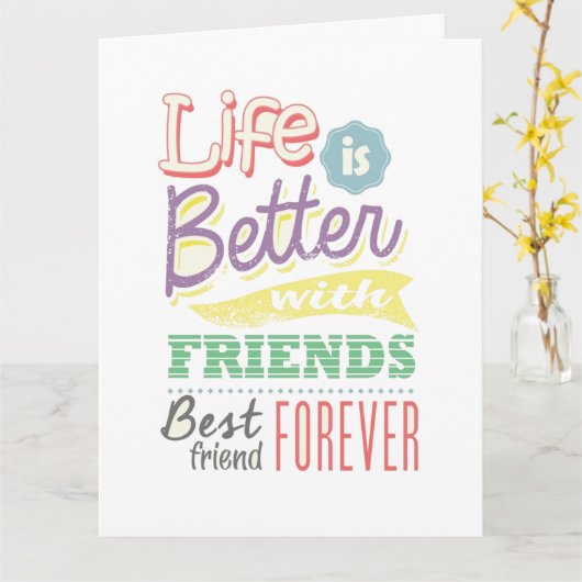 私は祝友達の誕生日だ カード (黄色い花)