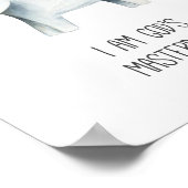 私は神々最高傑作バイブル聖句キッズデコール ポスター (角)