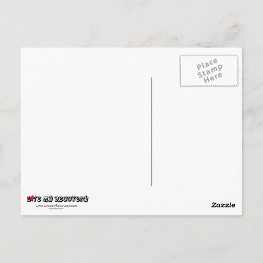 私は神が笑い回復おもしろいスピリチュアル引用文 ポストカード (裏面)