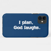 私は神が笑い回復おもしろいスピリチュアル引用文 Case-Mate iPhoneケース (裏面(横))