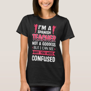 私は神ではないスペインの先生である Tシャツ