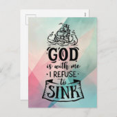 私は神と共に沈むことを拒む シーズンポストカード (正面/裏面)