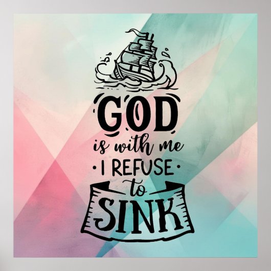 私は神と共に沈むことを拒む ポスター (正面)