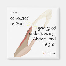 私は神と関係がある；私は良い得る…磁石