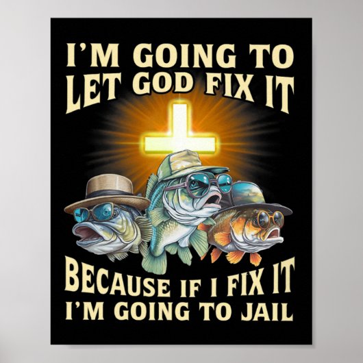 私は神にそれを修正する – 私は修正もしIm ポスター (正面)