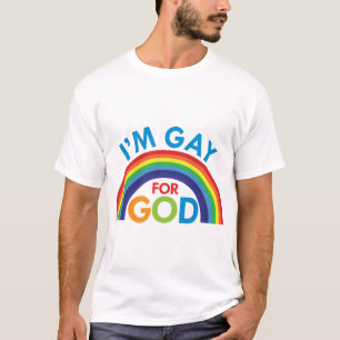 私は神のために陽気です Tシャツ