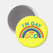 私は神のゲイだ マグネット (正面/裏面)