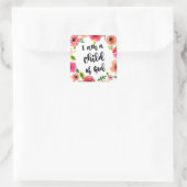 私は神のフローラの子 スクエアシール (バッグ)