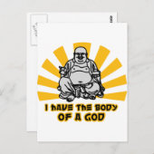 私は神の体を持っている ポストカード (正面/裏面)