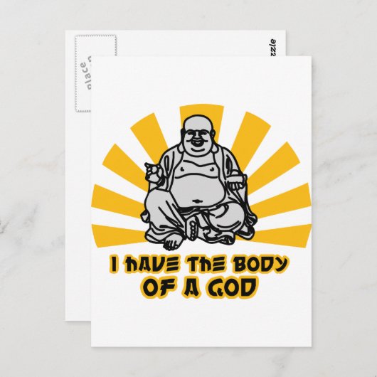 私は神の体を持っている ポストカード (正面/裏面)