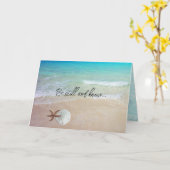 私は神の励ましの聖なる書物、 経典折り カード (黄色い花)