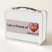 私は神の友だ！ メタルランチボックス (裏面)