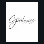 私は神の善を見てきたデュアルフォント ポスター<br><div class="desc">私は神の善を見てきたデュアルフォント</div>