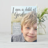 私は神の子ですバプテカスタムスマ招待状 招待状 (スタンド正面)