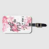 私は神の子 | キリスト教聖書聖句ルッガ ラゲッジタグ (正面横)