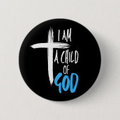 私は神の子 缶バッジ (正面)