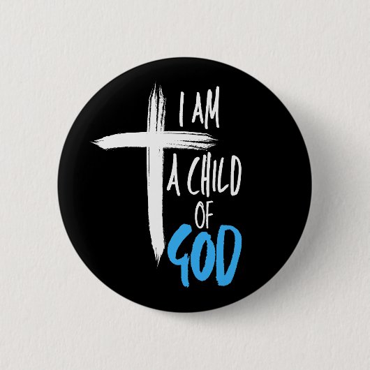 私は神の子 缶バッジ (正面)