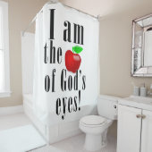 私は神の目のりんごです シャワーカーテン (インサイチュ)