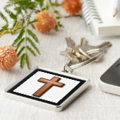 "私は神を愛する"クロス キーホルダー (側面)