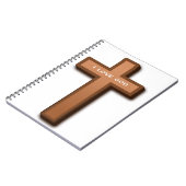 "私は神を愛する"クロス ノートブック (左側)