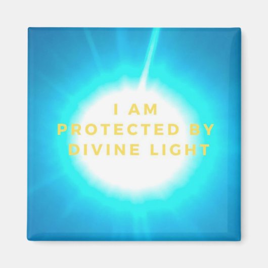 私は神保護の光肯定磁石によって来る マグネット (正面)