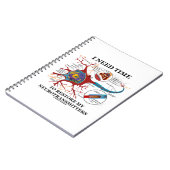 私は神経伝達物質を回復する時間が必要だ ノートブック (左側)