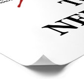 私は神経伝達物質を回復する時間が必要だ ポスター (角)