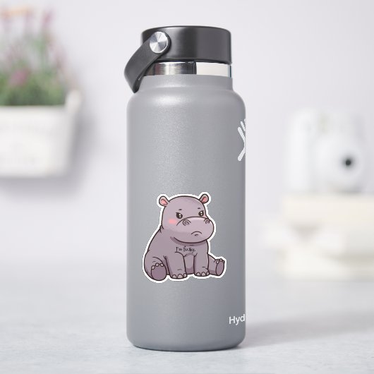 私は神経質だ シール (HydroFlask)