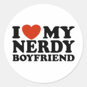 私は神経質な彼氏が大好き ラウンドシール (正面)