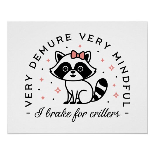 私は神経質な美意識でブレーキをガーリー掛ける ポスター (正面)