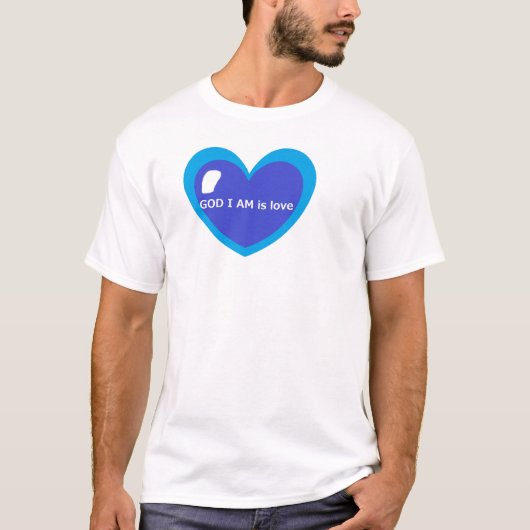 私は神、私は愛 Tシャツ (正面)
