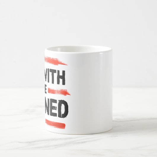 私は禁止された本を持っている コーヒーマグカップ (中央)