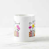 私は禁止された本を持っている コーヒーマグカップ (中央)