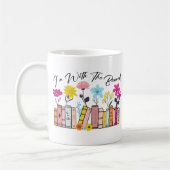 私は禁止された本を持っている コーヒーマグカップ (左)