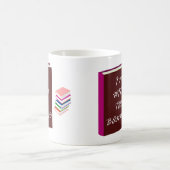 私は禁止された者と一緒にいる コーヒーマグカップ (中央)