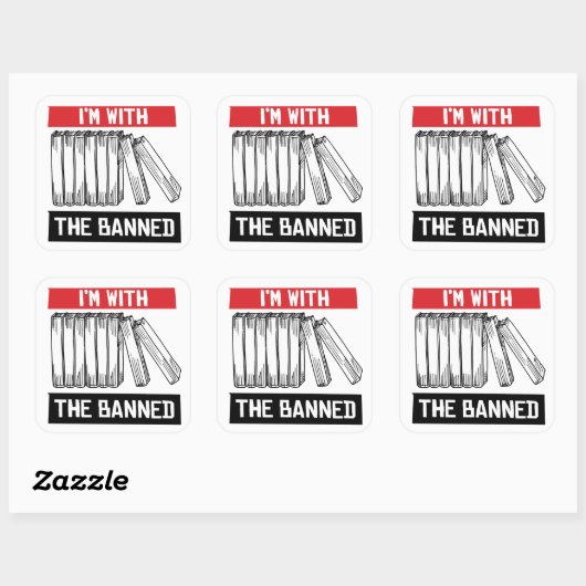 私は禁止された者と一緒にいる スクエアシール (シート)