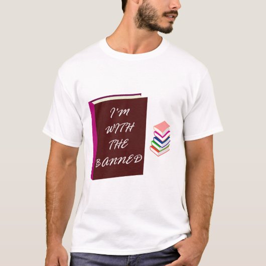 私は禁止された者と一緒にいる Tシャツ (正面)